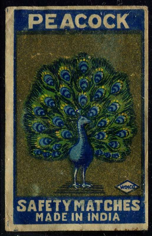 Match Box Label - Approximately 5.5 cm x 3.2 cm