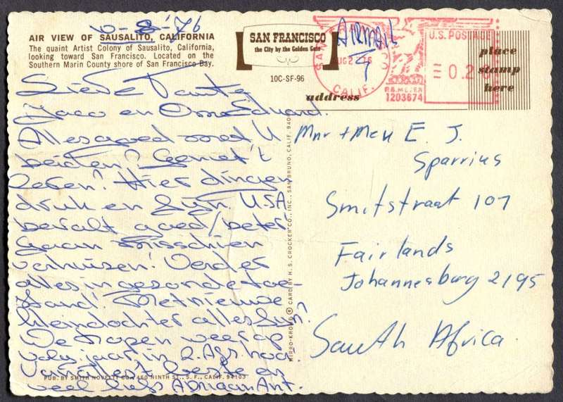 USA - Post Card