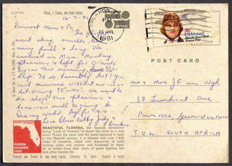 USA - Post Card