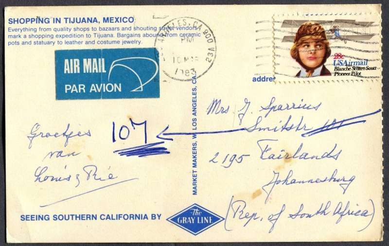 USA - Post Card