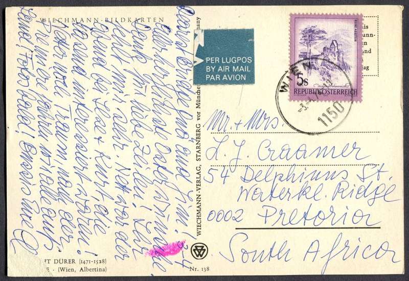 Austria - Post Card
