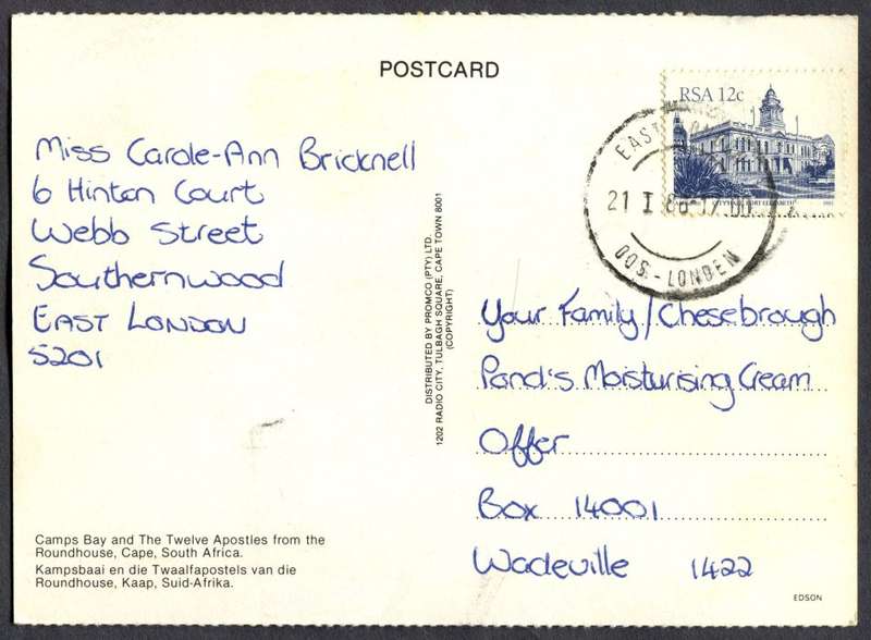 RSA - Post Card