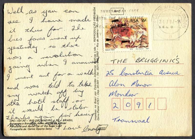 RSA - Post Card