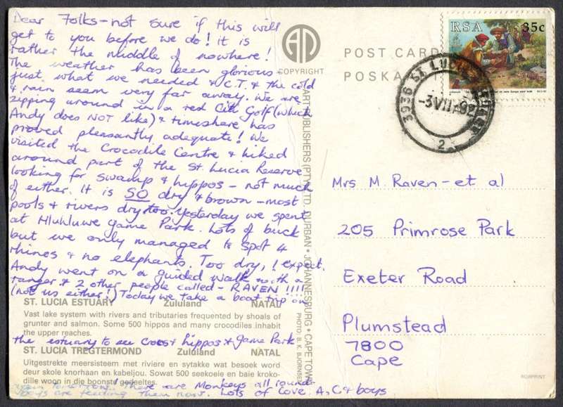 RSA - Post Card