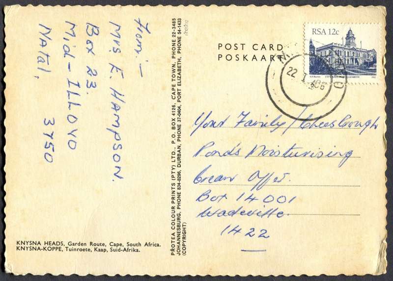 RSA - Post Card