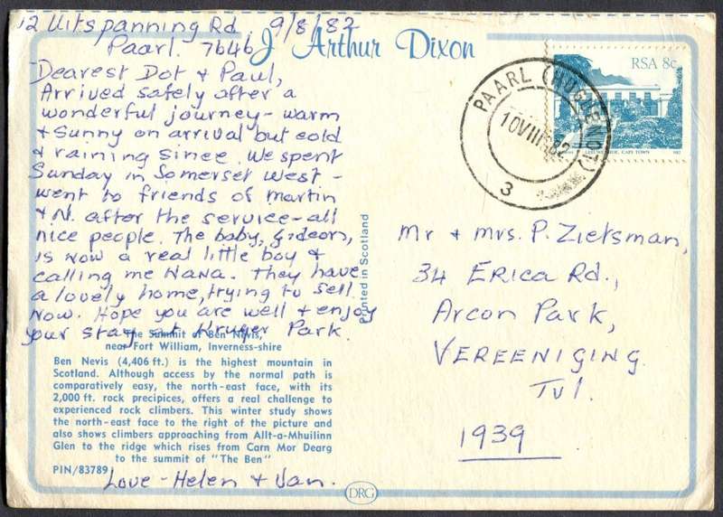 RSA - Post Card