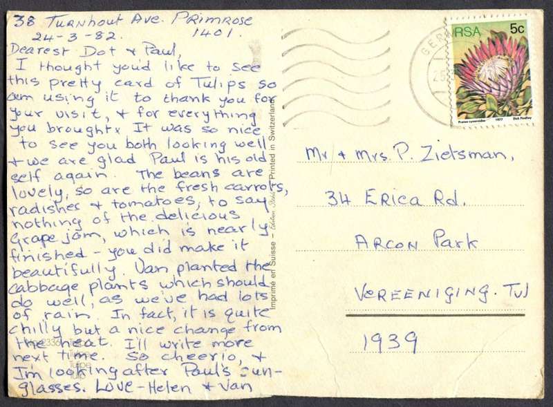 RSA - Post Card