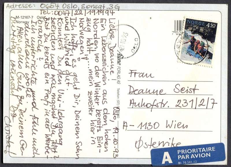 Norway - Post Card