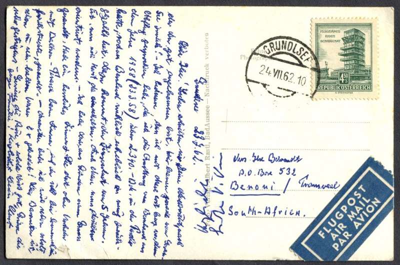 Austria - Post Card