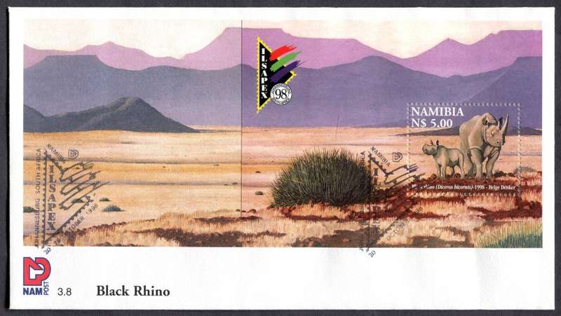 Namibia - Miniature Sheet FDC - 1998