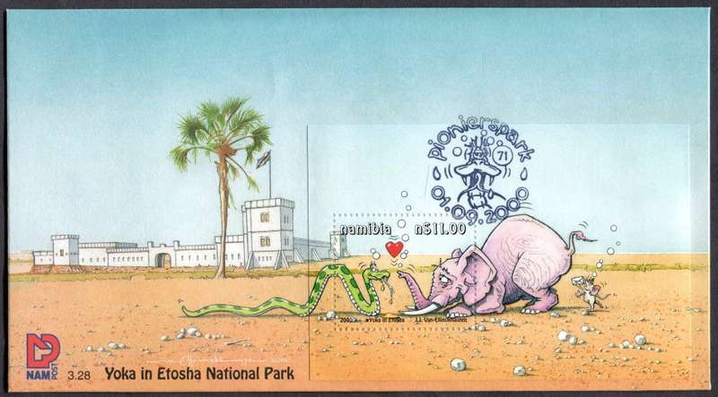 Namibia - Miniature Sheet FDC - 2000