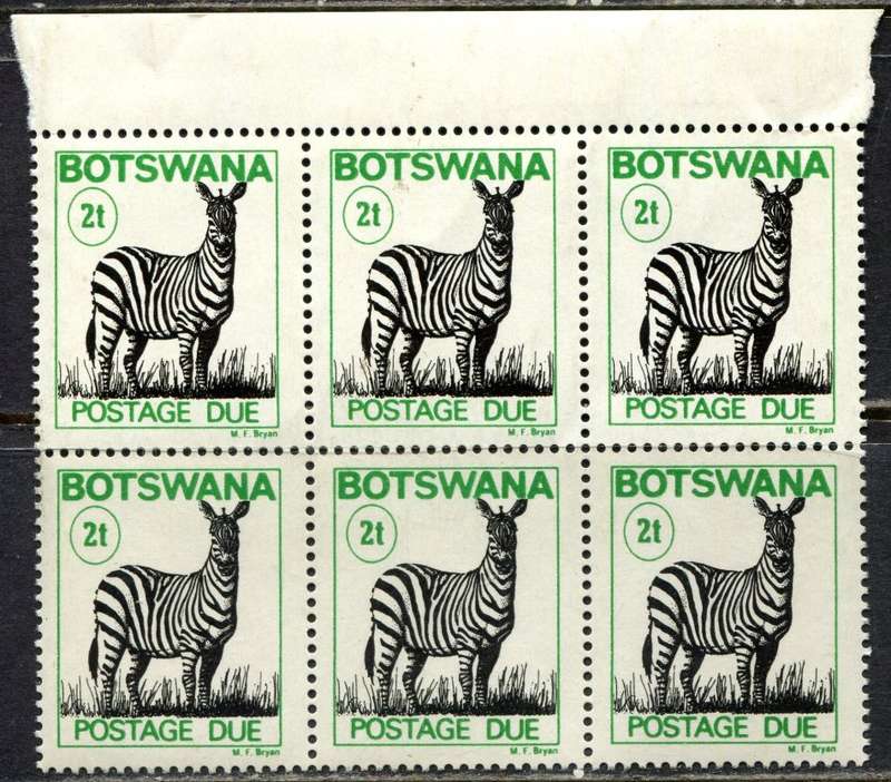 Botswana - Block of 6 - 1977 - MNH