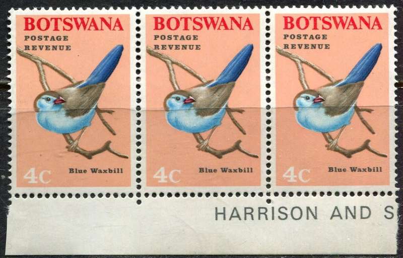 Botswana - Strip of 3 - 1967 - MNH