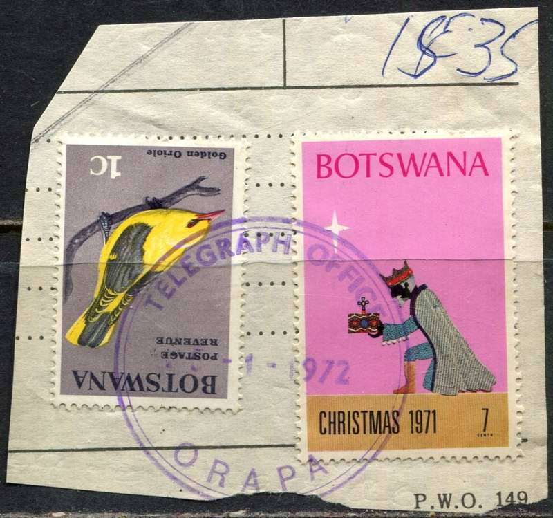 Botswana - Used on Piece