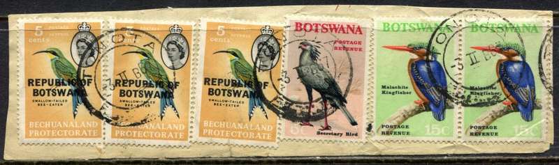 Botswana - Used on Piece