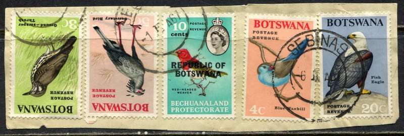 Botswana - Used on Piece