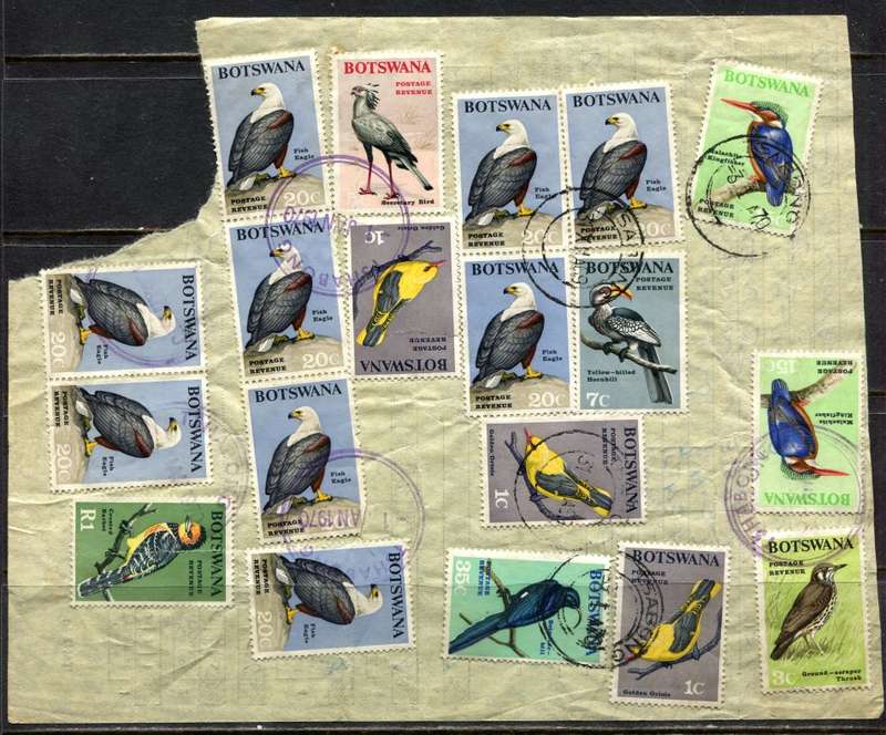Botswana - Used on Piece