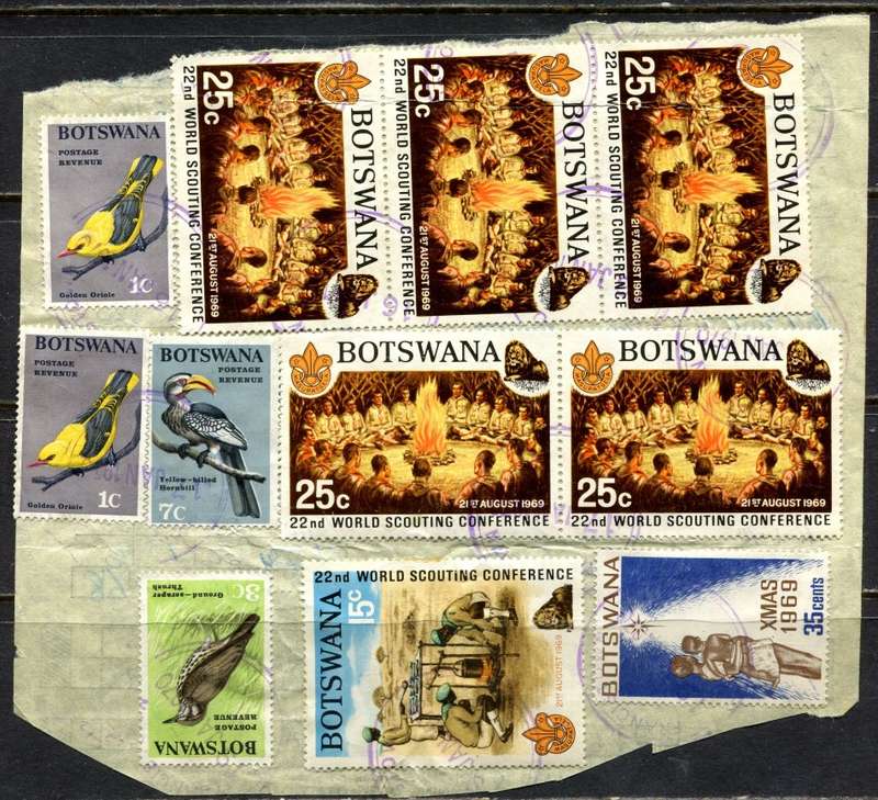 Botswana - Used on Piece