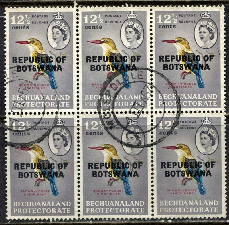 Botswana - Block of 6 - 1966 - Used