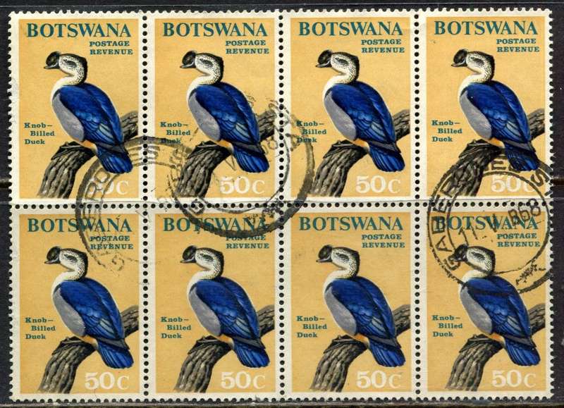 Botswana - Block of 8 - 1967 - Used