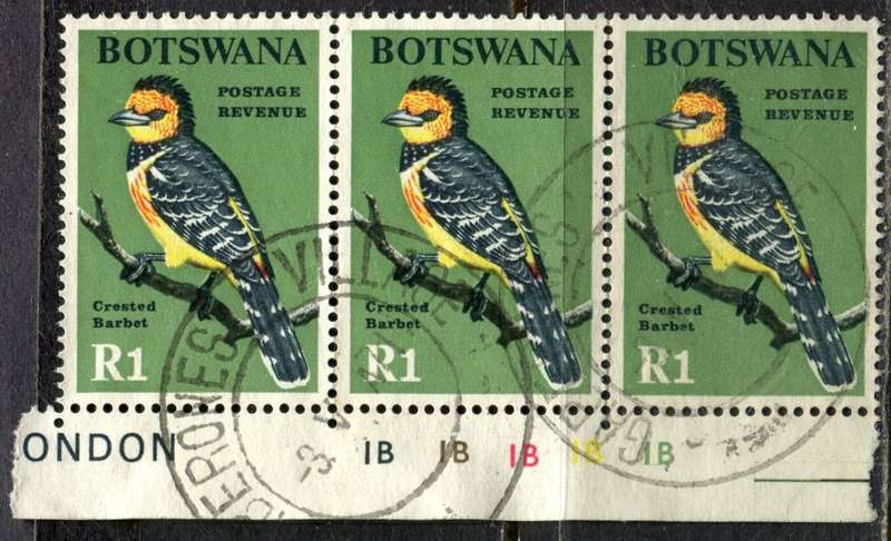 Botswana - Strip of 3 - 1967 - Used