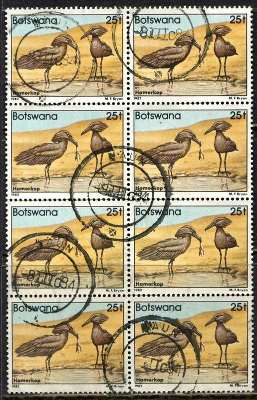 Botswana - Block of 8 - 1982 - Used