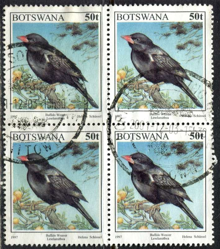Botswana - Block of 4 - 1997 - Used