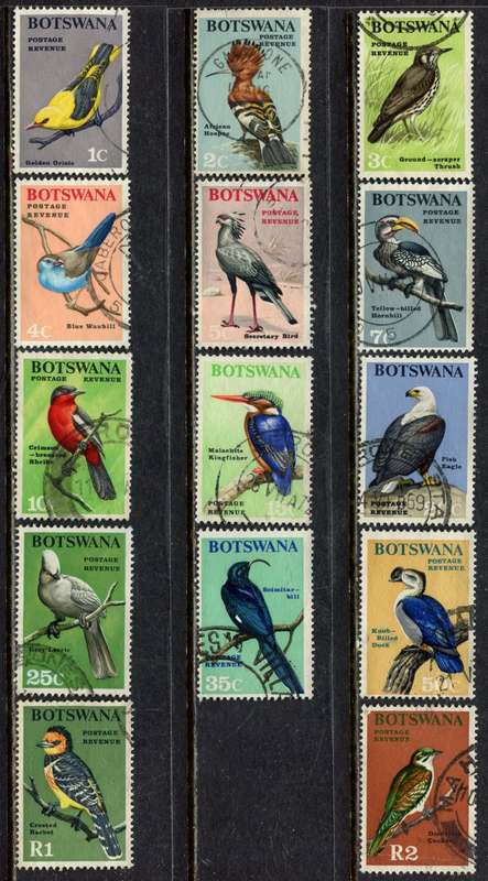 Botswana - Birds - 1967 - Used