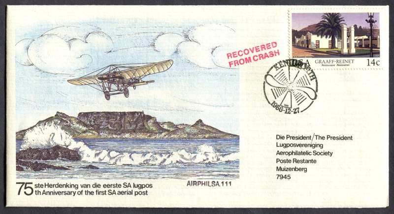 RSA - Flight Cover - Recovered From Crash and Signed
