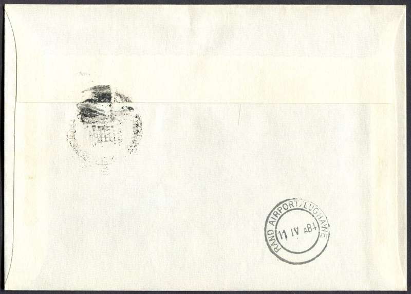 RSA - Change In Postal Rates - Cover