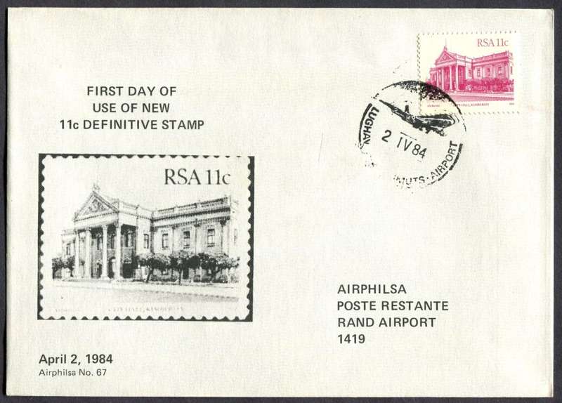 RSA - Change In Postal Rates - Cover