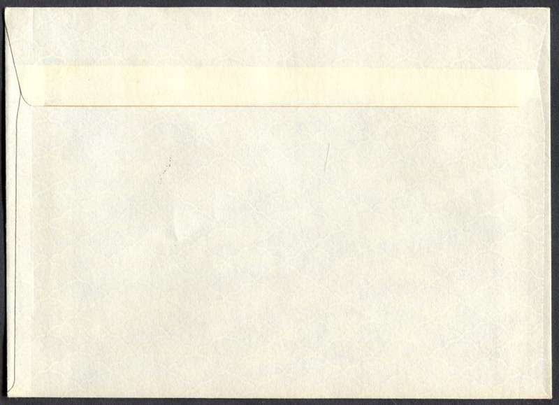RSA - Change In Postal Rates - Cover