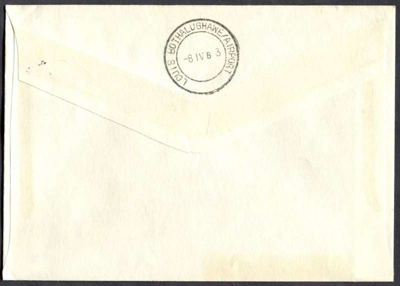 RSA - Change In Postal Rates - Cover