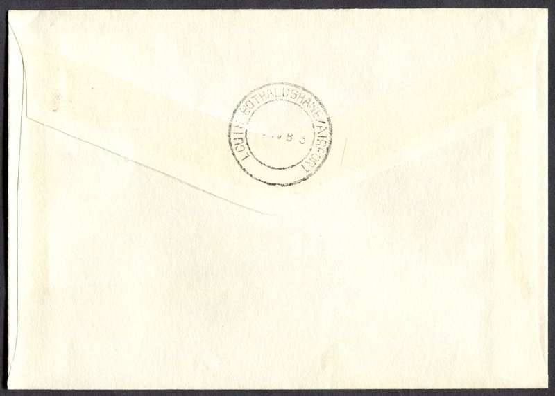 RSA - Change In Postal Rates - Cover