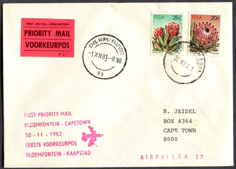RSA - First Priority Mail - Cover