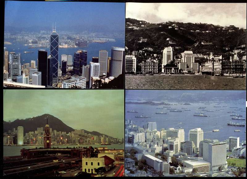 Hong Kong - Set of 4 Maxi Post Cards Un-serviced