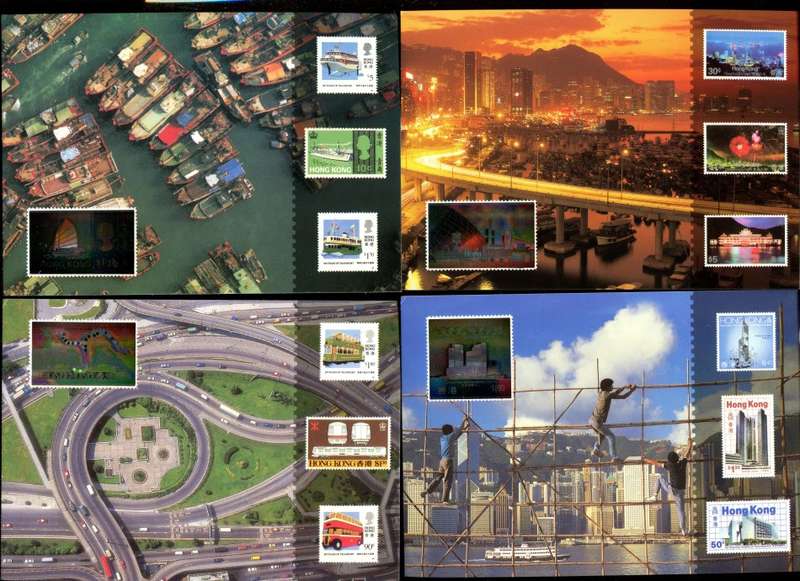 Hong Kong - Postal Stationary - 6 Post Cards