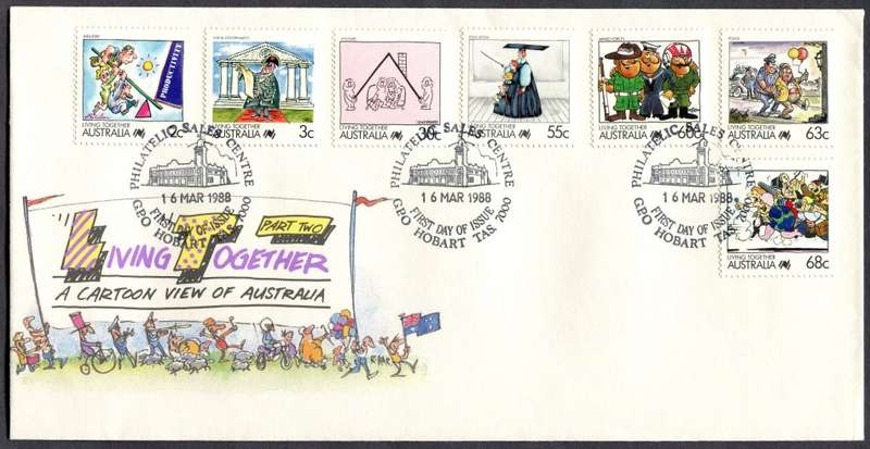Australia - 2 FDC's