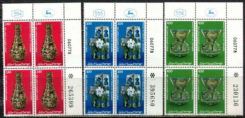 Israel -31 Blocks of 4 - 1978 - MNH