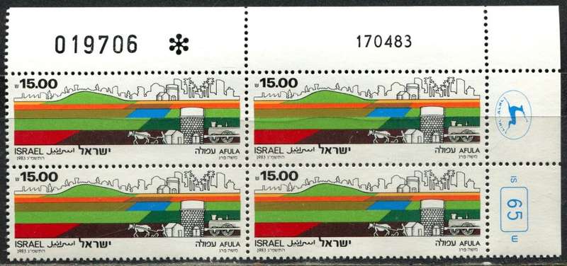 Israel - 1 Block of 4 - 1983 - MNH