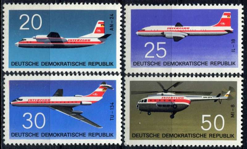 Germany/DDR - Aircraft - 1969 - MNH