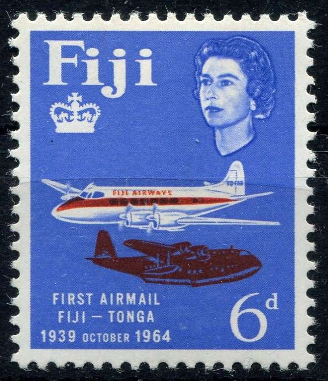 Fiji - Aircraft - 1964 - MNH
