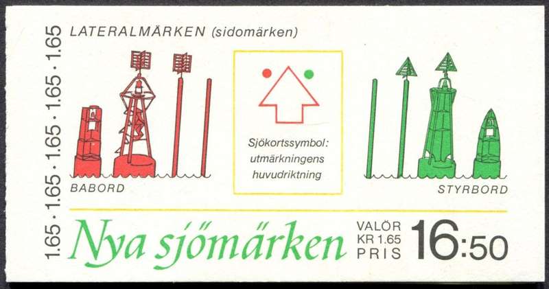 Sweden - Complete Booklet - 1982 - MNH