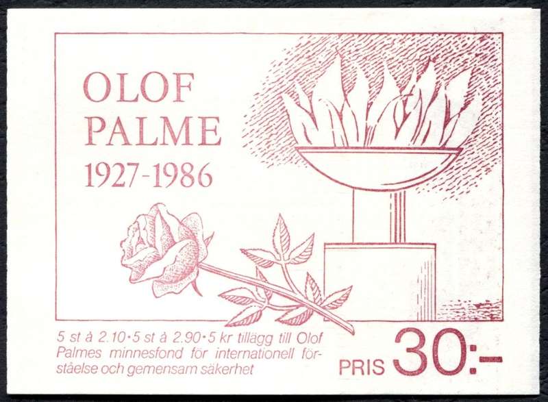 Sweden - Complete Booklet - 1986 - MNH