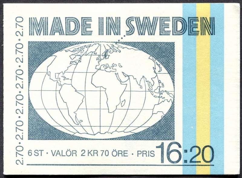 Sweden - Complete Booklet - 1984 - MNH