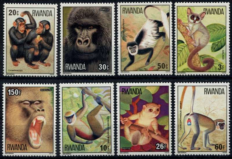 Rwanda - Animals - 1978 - MNH