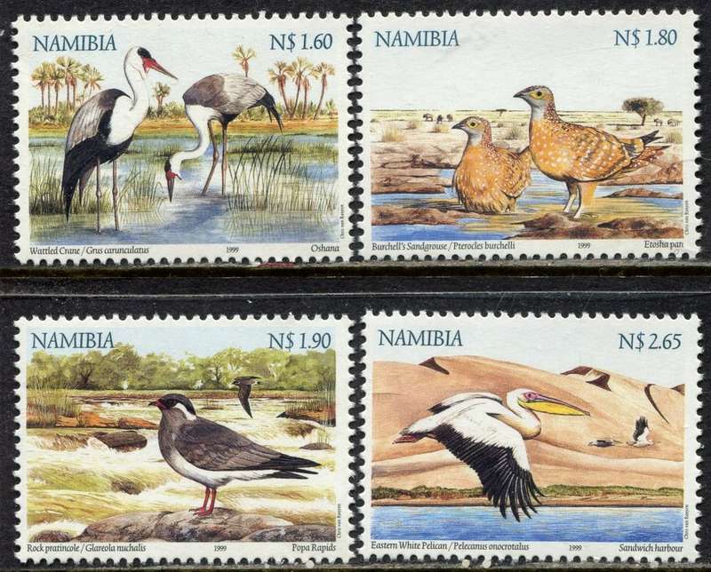 Namibia - Birds - 1999 - MNH