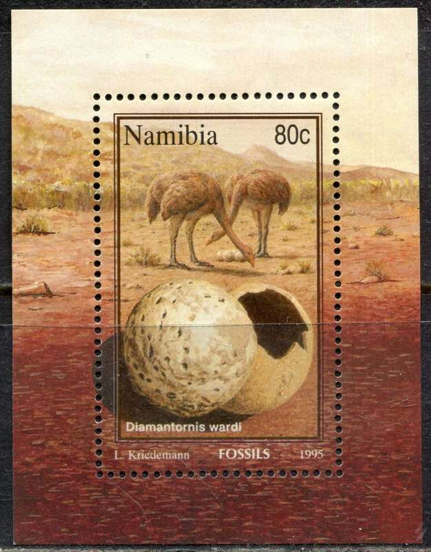 Namibia - Birds - Miniature Sheet - 1995 - MNH
