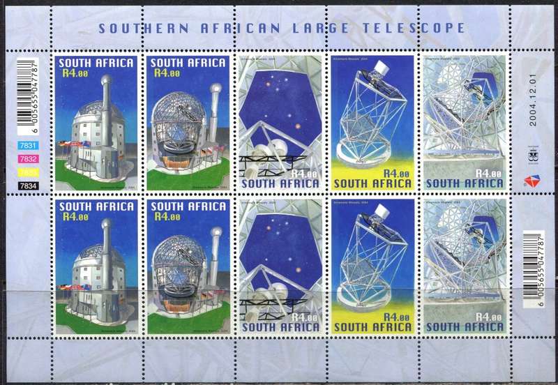 RSA - 1 Full Sheet - 2004 - MNH