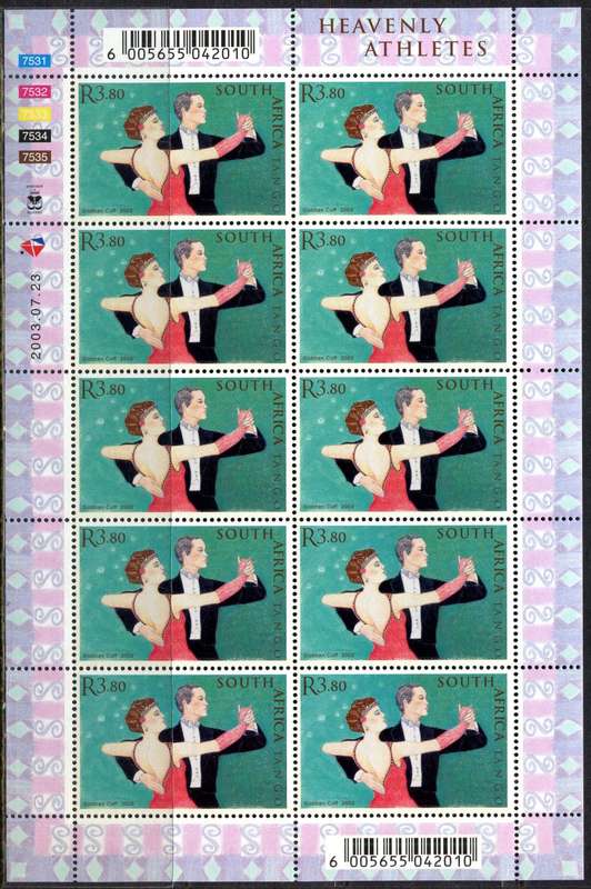 RSA -  Set of 5 Full Sheets - 2003 - MNH